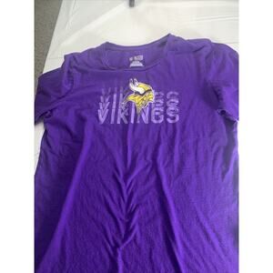 nfl apparel minnesota vikings long sleeve Shirt Womens xL